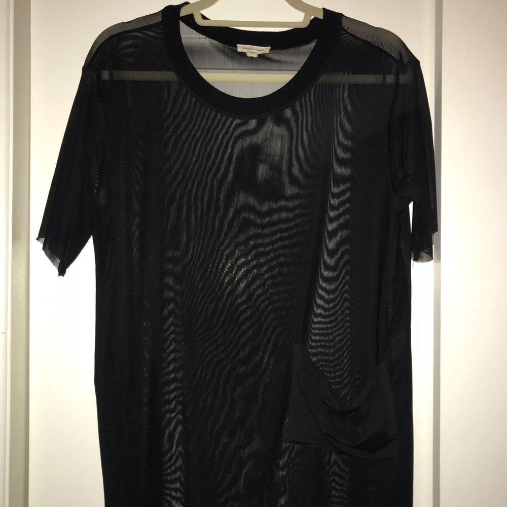 Urban Outfitters sheer oversized tshirt